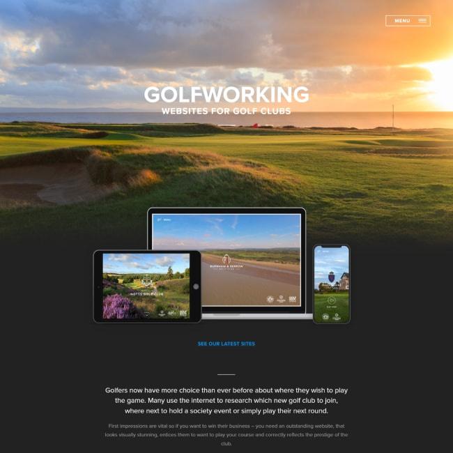 GolfWorking